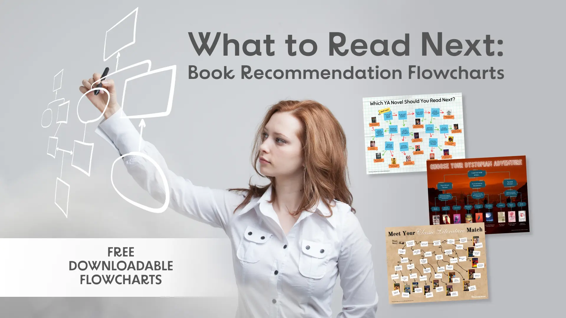 What to Read Next: Book Recommendation Flowcharts